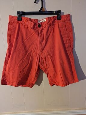 Men's Original Penguin Munsingwear Coral Casual Chino Shorts Size 36